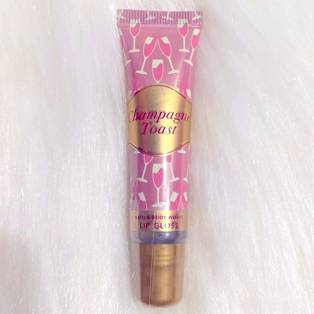🩷PRICE IS FIRM🩷Bath And Body Works Champagne Toast Lip Gloss NWT Sealed - Picture 3 of 3